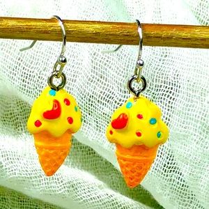 Ice cream & Sprinkles Earrings